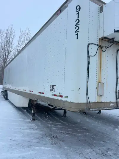 2012 van trailer / storage trailer. New safety. Working heater.