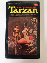 Tarzan Novels (4) by Edgar Rice Burroughs - Neal Adams covers