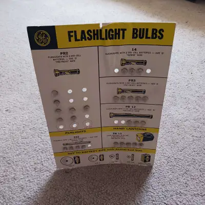 GE Flashlight Bulbs Display , View more