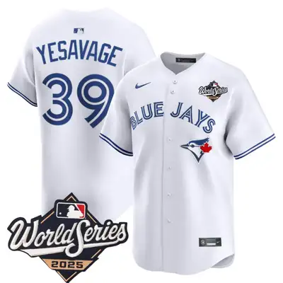 World Series Toronto Blue Jays Trey Yesavage Jersey ALL SIZES, View more