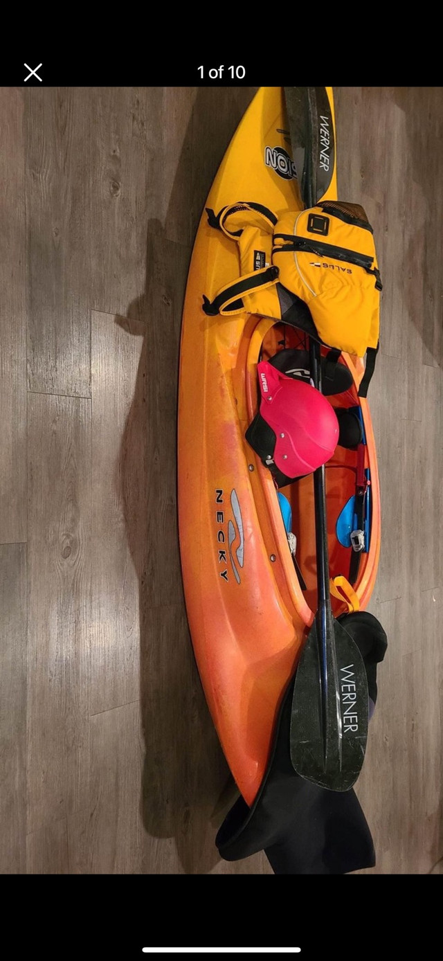 Necky Riverrun Playboat kayak in Water Sports in Strathcona County