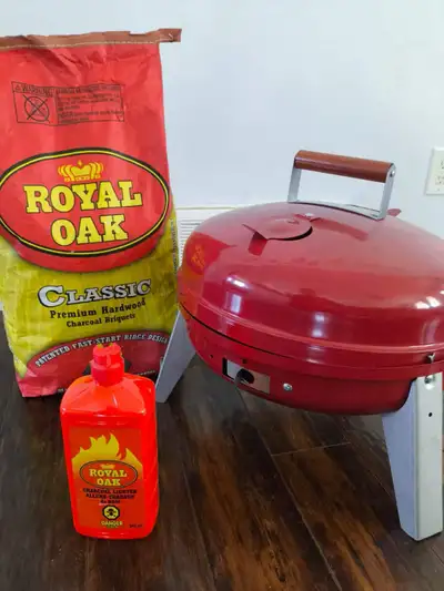 Portable Charcoal Grill Set, View more