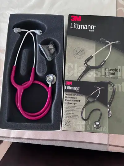 Littmann Classic II Infant stethoscope in perfect working condition. Comes with the original box, do...