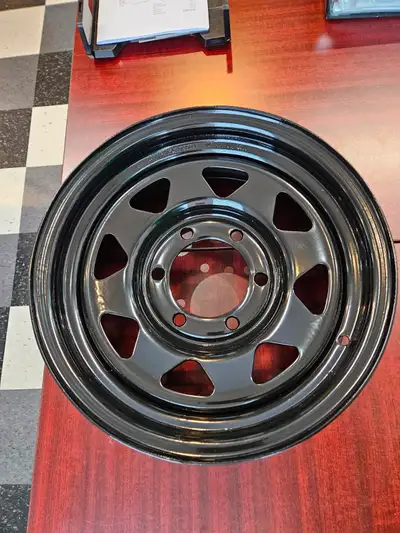 Brand new 6 spoke trailer wheels. Envy 200GBS Trailer Steel Spoke 15 x 6.0. $500 for the set of 4. I...