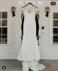 Pronovias Plisa Wedding dress gown