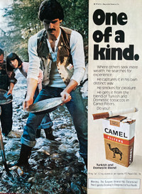1977 Camel Filters Cigarettes Original Ad