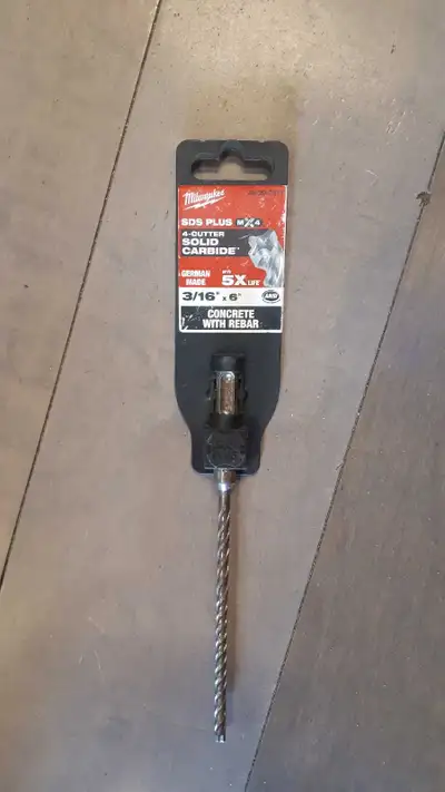 Milwaukee SDS Plus MX4 Concrete Drill Bit, View more