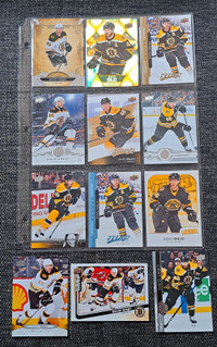 David Krejci hockey cards 