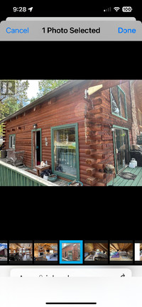 Chalet for sale Roche Lake Resort located near Kamloops