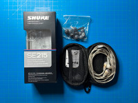 Shure SE215 sound isolating earbuds
