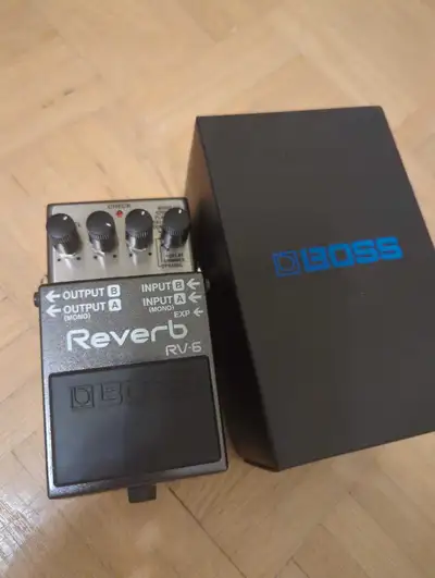 Boss RV6 reverb pedal, View more