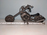 9.5 inches long all metal chopper motorcycle model