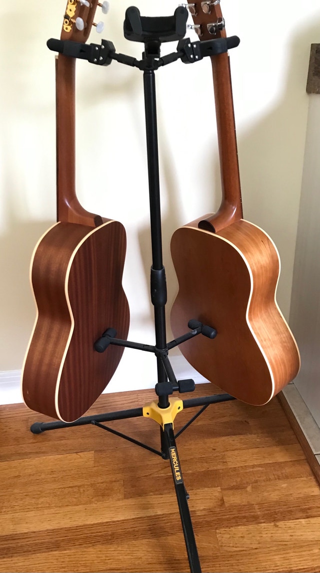 Hercules Triple guitar stand Guitars Ottawa Kijiji