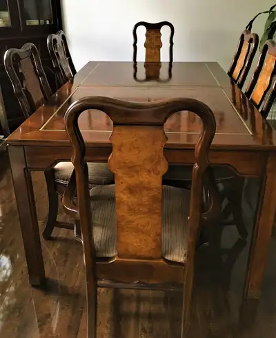 DINING TABLE and 6 CHAIRS, View more