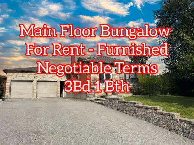 Fully Furnished 3-Bdr Upper Level in Prime North York