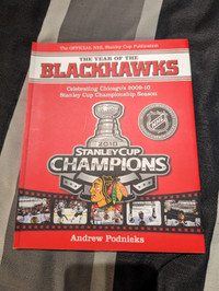 2010 Chicago Blackhawks champions book. New condition. $10 OBO