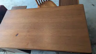 solid wood desk, View more