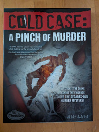 Cold case murder game at home 