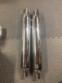 Harley Davidson brand exhaust pipes