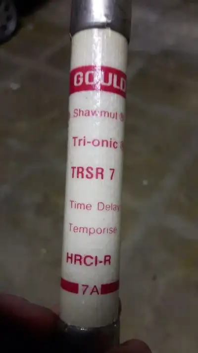 3 Gould Shawmut 7 amp fuses, View more
