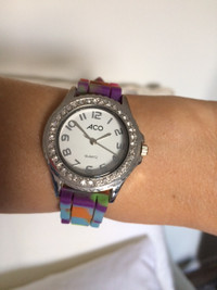 Watch $15 multi-coloured watch band