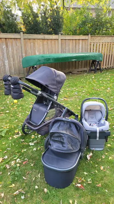 Uppababy Vista stroller and some extra accessories, View more