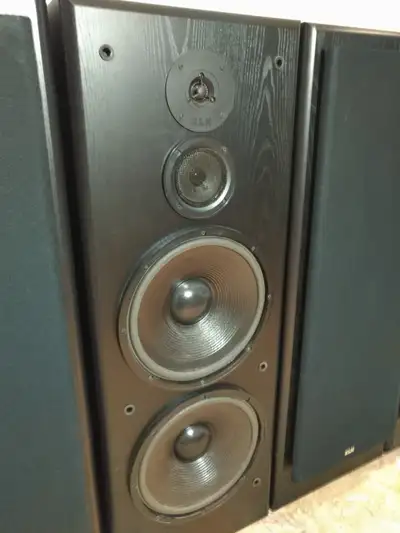 KLH Audio Systems 3 Way Speakers AV5001 Black made in USA, View more