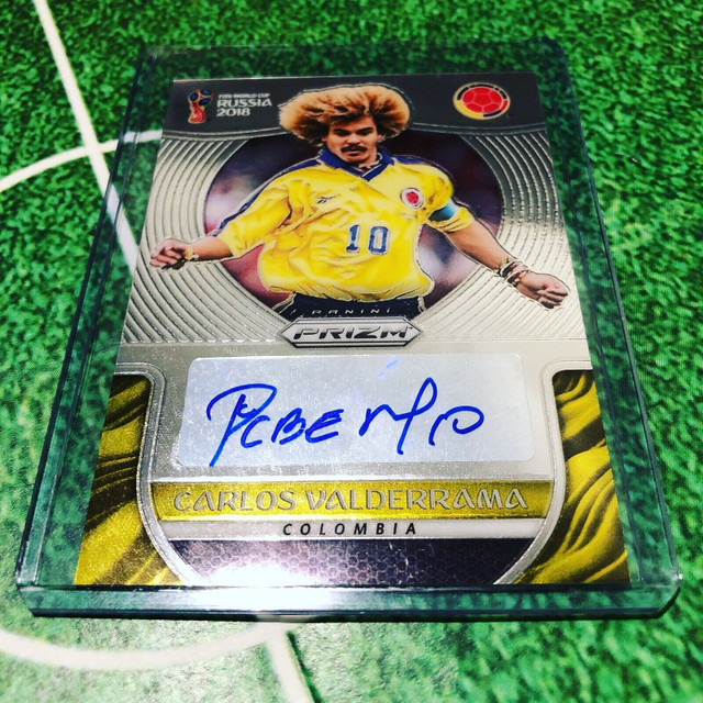 Panini 2018 FIFA World Cup Prizm Autograph Card in Arts & Collectibles in Mississauga / Peel Region