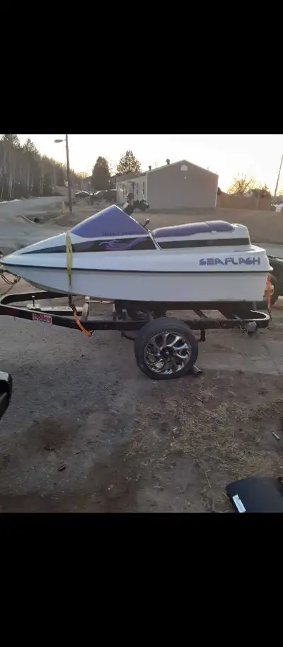 Sea doo trailer 600obo needs lights and safety chains no ownership lost it but it has the original p...
