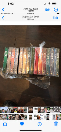Complete first season of ER on DVDs