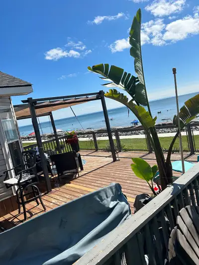 Welcome to our 5 � star rated Wyldewood Beachfront rental that sleeps 6 (includes lifted golf cart)...