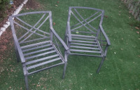 Take all 6 patio chairs for $50