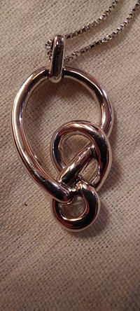 Michael Hill Sterling Silver Necklace Knot