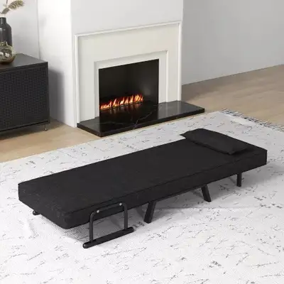 Convertible Sofa Bed with Pillow, View more