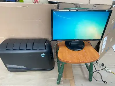 A SET DELL ALIENWARE LIQUID COOLED SYSTEM DESKTOP (Like New), View more