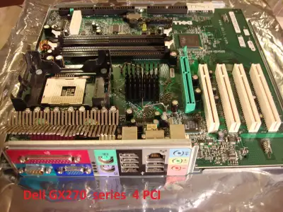 For sale: I have a few previously used main boards for mid tower Dell Optiplex 620 and 270. These De...