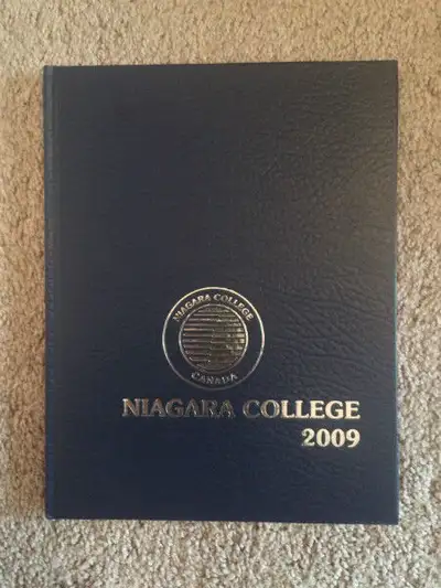 Niagara College 2009 Yearbook - See Photo's Mint Condition, View more