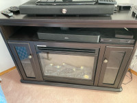 TV STAND/ CONSOLE FIREPLACE 
