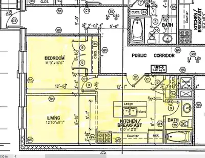 One bedroom apartment