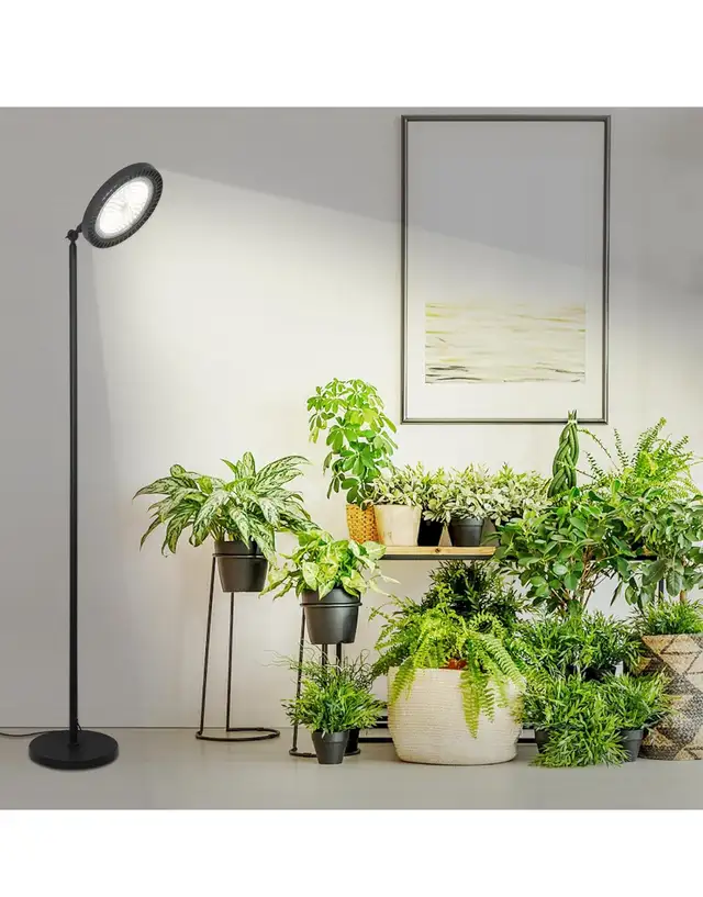 100W Grow Lights Lamp for Indoor Plants Full Spectrum Tall Plant in Indoor Lighting & Fans in Hamilton - Image 8