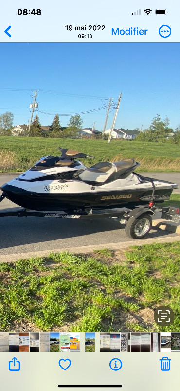 Seadoo (motomarine) GTX 215 supercharge 2012 dans Motomarines  à Longueuil/Rive Sud - Image 3