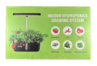 Hydroponics  System  Indoor Herb Garden with LED Grow Light-8pod