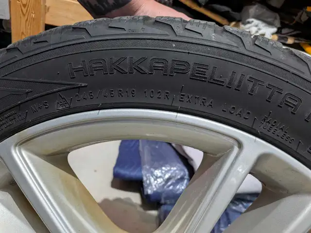 245/45/R19 Tesla Model S OEM rims and Nokian Winter Tires in Tires & Rims in Kitchener / Waterloo - Image 5