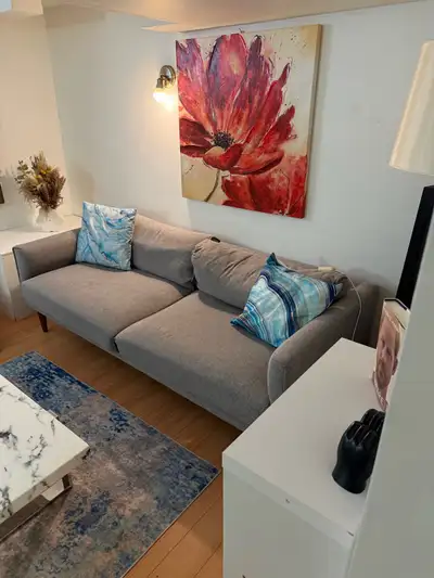 Bright and clean basement apartment in prime location-walking distance to GO, transit, TTC, shopping...