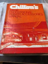 VINTAGE CHILTON 1968 - 1975 POWER AND ACCESSORIES MANUAL #M0759