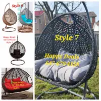 Huge variety of Swing chair in many styles, sizes- In Stock 