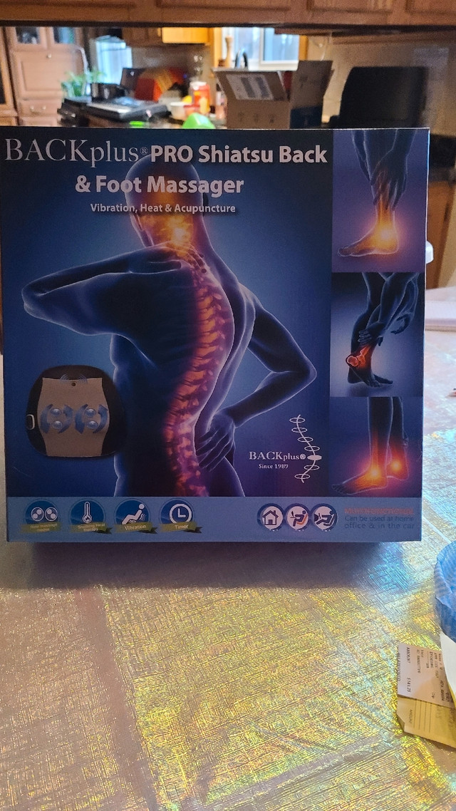 Pro Shiatsu Back & Foot Massager in Health & Special Needs in Belleville - Image 2