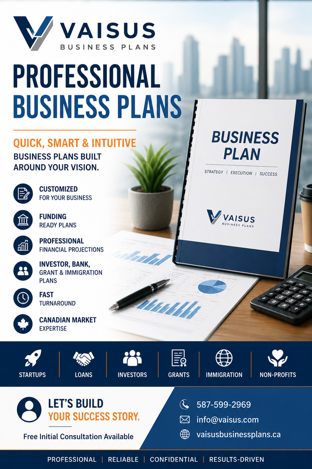 Professional Business Plan Writing Services