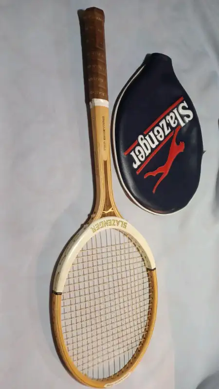 Vintage Slazenger wooden tennis racket63694127221379121