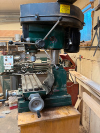 Milling machine Craftex model B1-977 manufactured May 2001